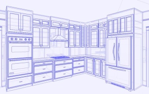 Layout of cabinets